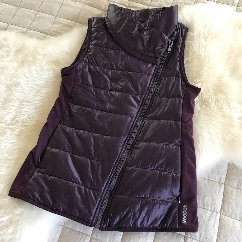 Plum Reebok Athletic Vest